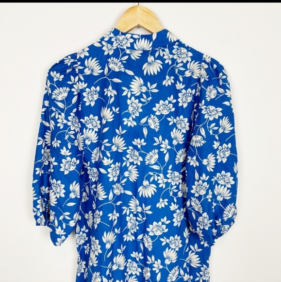 📍SOLD📍ZARA poplin midi shirt dress - Picture 7 of 11